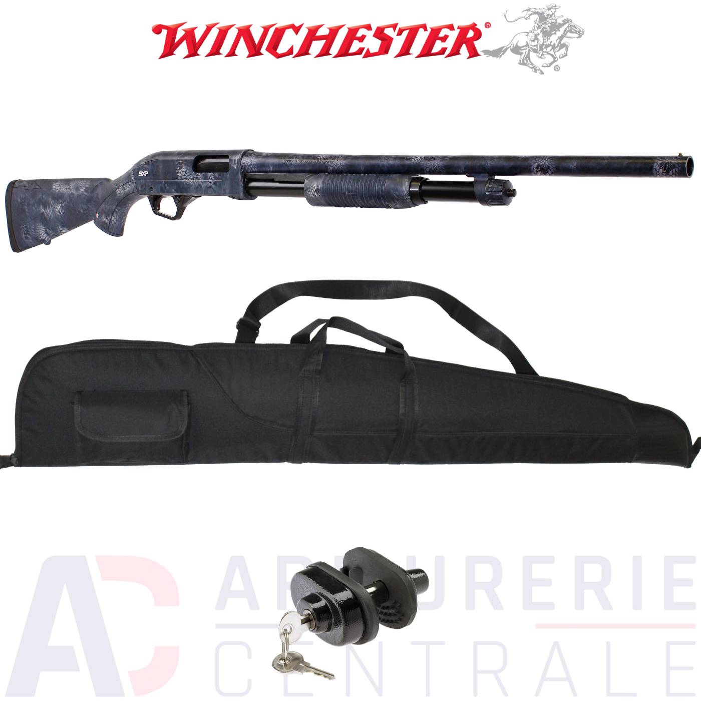 Fusil &agrave; pompe Winchester SXP Typhon DR 12/76