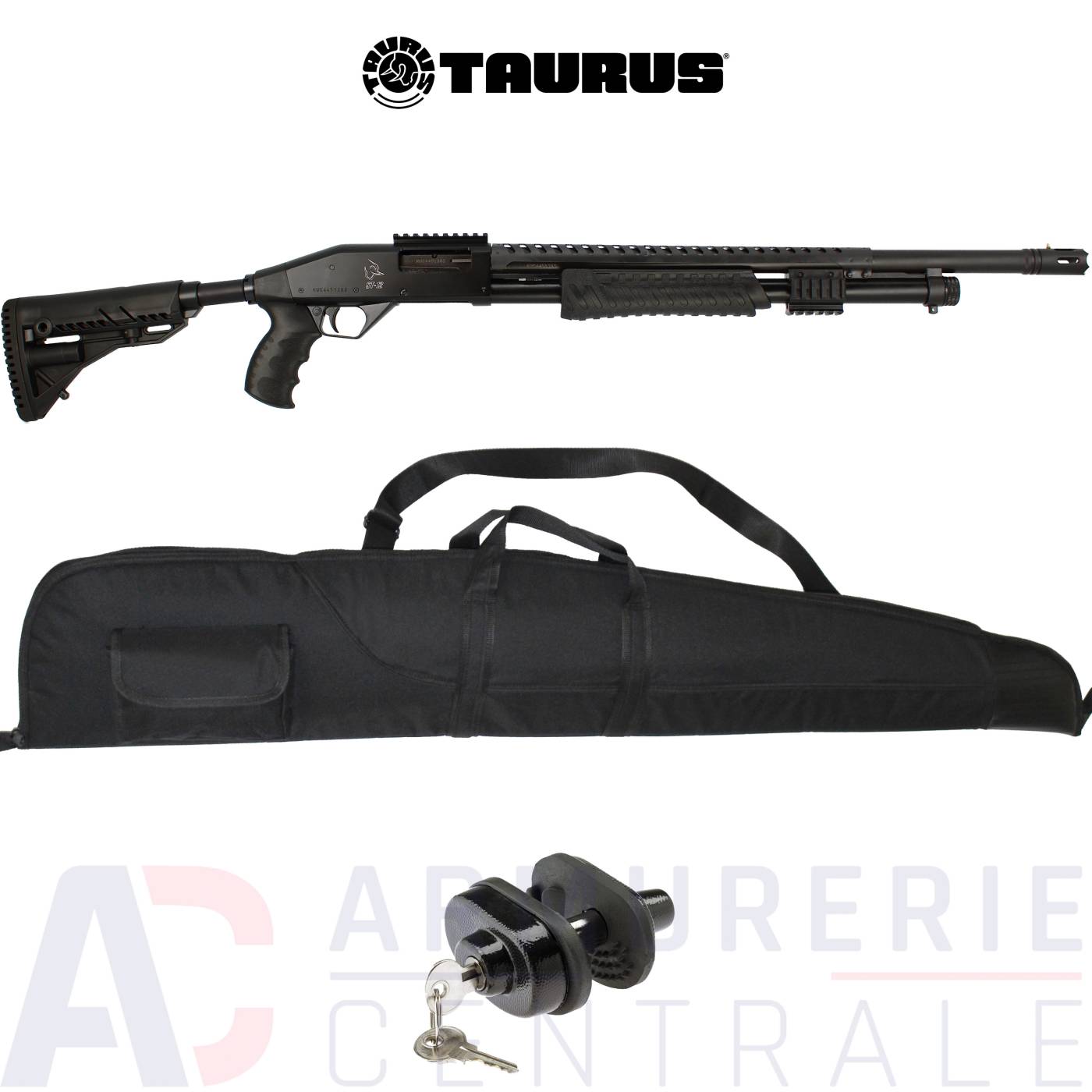 Fusil à pompe Taurus ST12 (rayures droites) - 12/76 Fusil à pompe Taurus ST12 (rayures droites) - 12/76