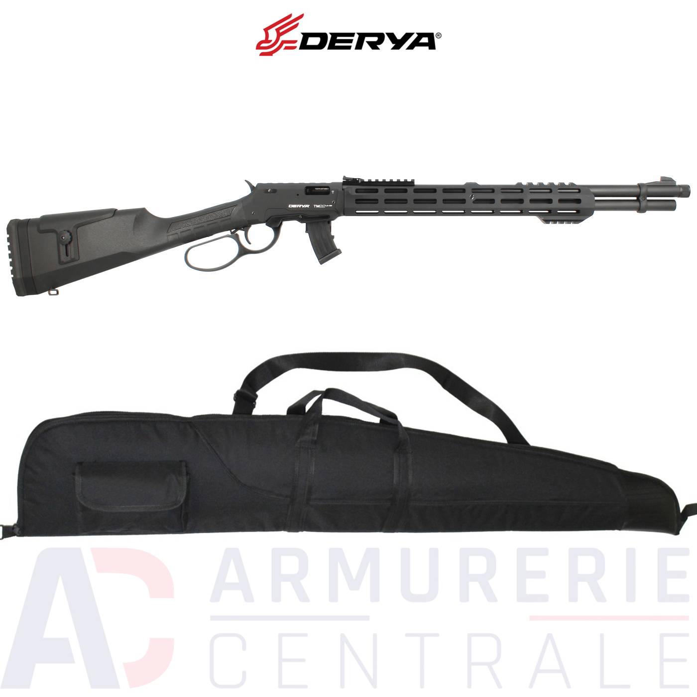 Carabine &agrave; levier de sous garde Derya TM22 Tactical - 22LR