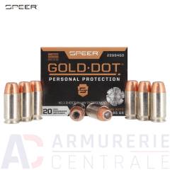 20 munitions Speer Gold Dot HP 180 grains - 45 ACP