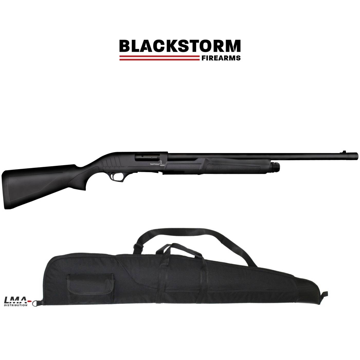 Fusil à pompe rayures droites Blackstorm Firearms Tactical L - 12/76 Fusil à pompe rayures droites Blackstorm Firearms Tactical L - 12/76