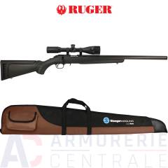 Ruger American custom silencieux carbone - 22LR