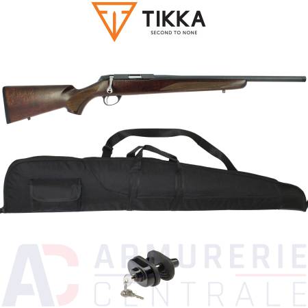Carabine à verrou Tikka T1X Hunter bois - 22LR