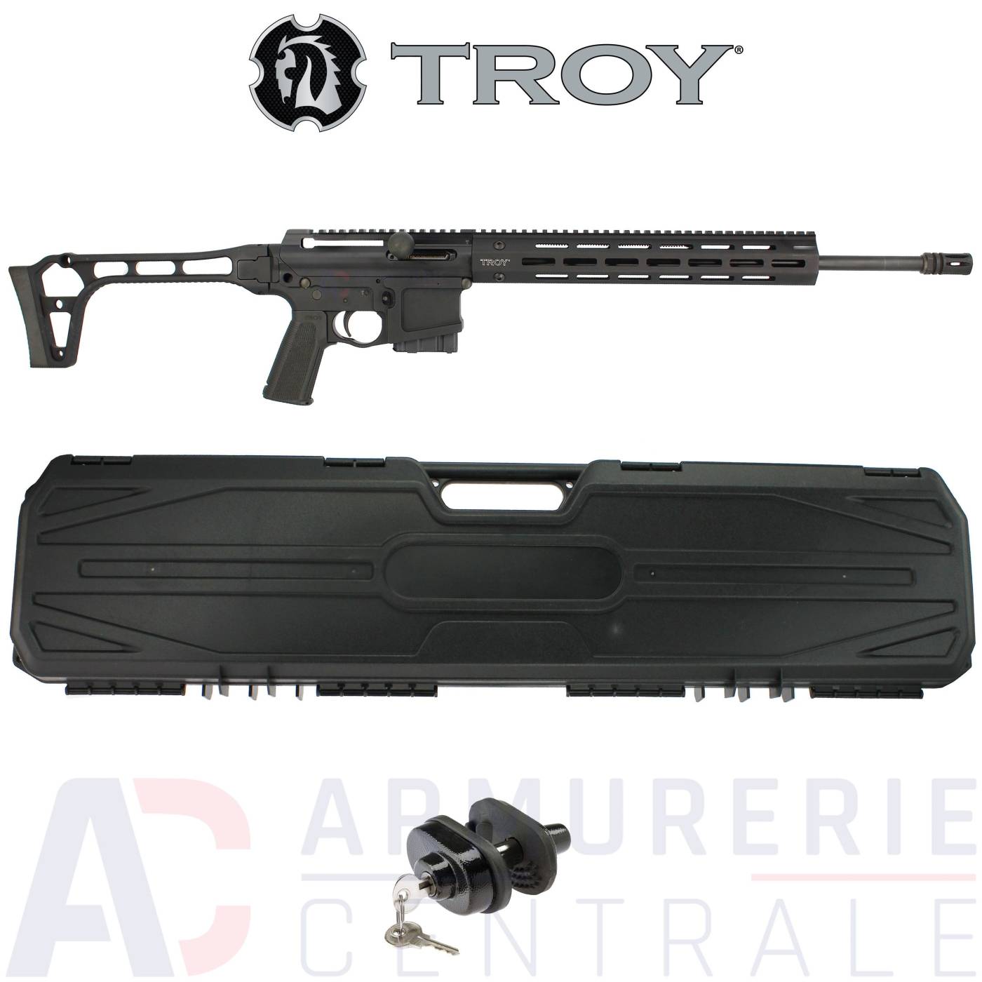 Carabine Troy a verrou SPR - 222 Rem Carabine Troy a verrou SPR - 222 Rem