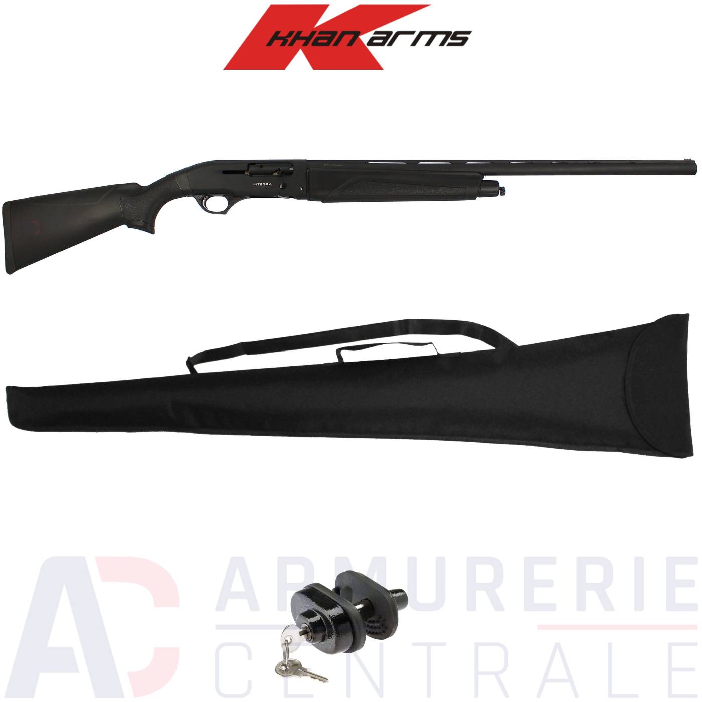 Khan-Arms Integra Semi-auto Synthétique 12/76 66 cm Khan-Arms Integra Semi-auto Synthétique 12/76 66 cm