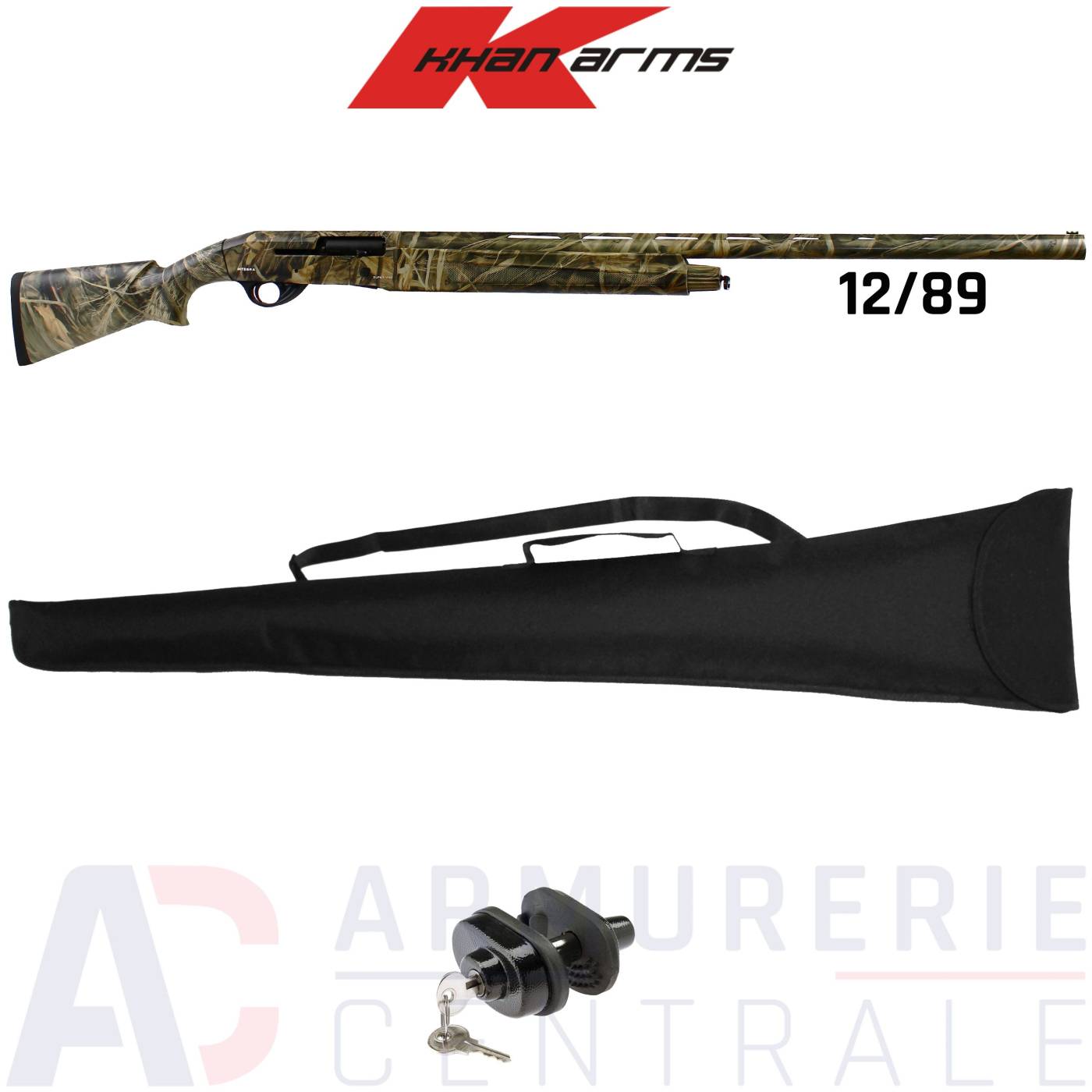 Khan-Arms Integra Semi-auto Camo 12/89 76cm Khan-Arms Integra Semi-auto Camo 12/89 76cm