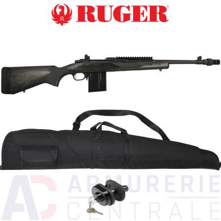 Ruger Gunsite Scout lamellé gaucher - 308 Win