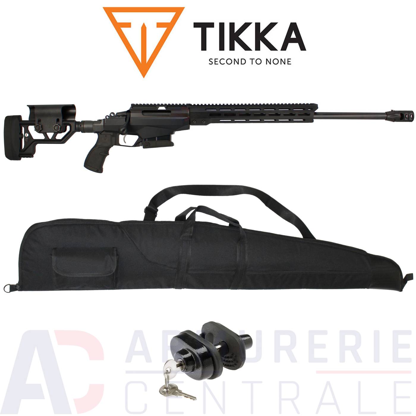 Pack carabine 308 Tikka T3x TAC A1 .308 Win