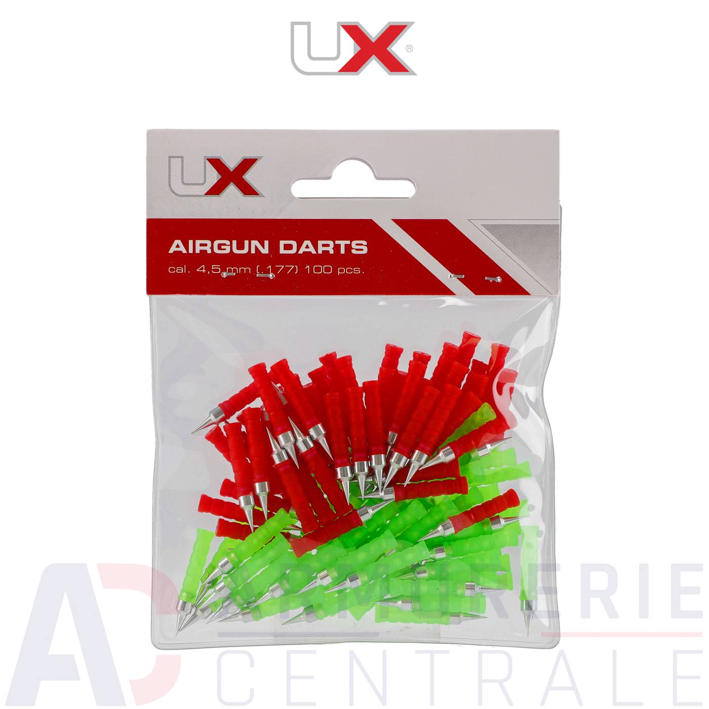 100 flechettes Umarex Airgun Darts air comprim&eacute; - 4.5 mm