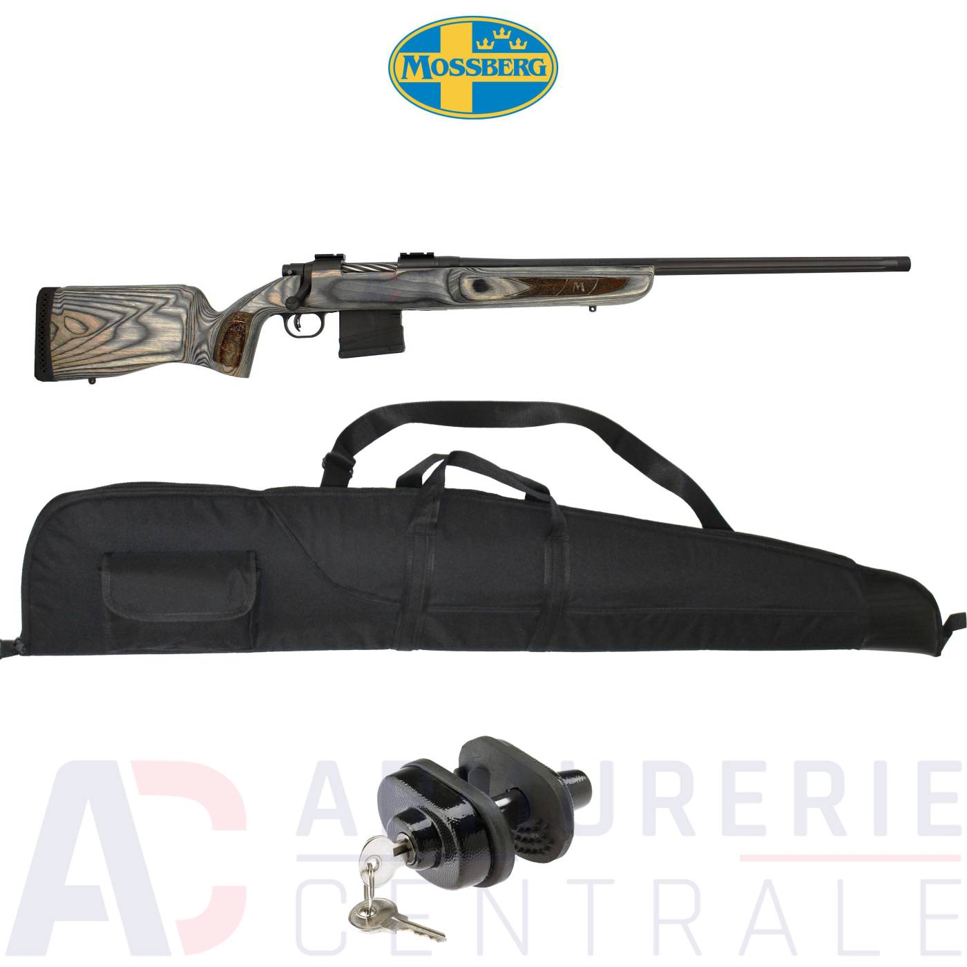 Mossberg MVP Varmint Bois m&eacute;lamin&eacute;es .308Win 