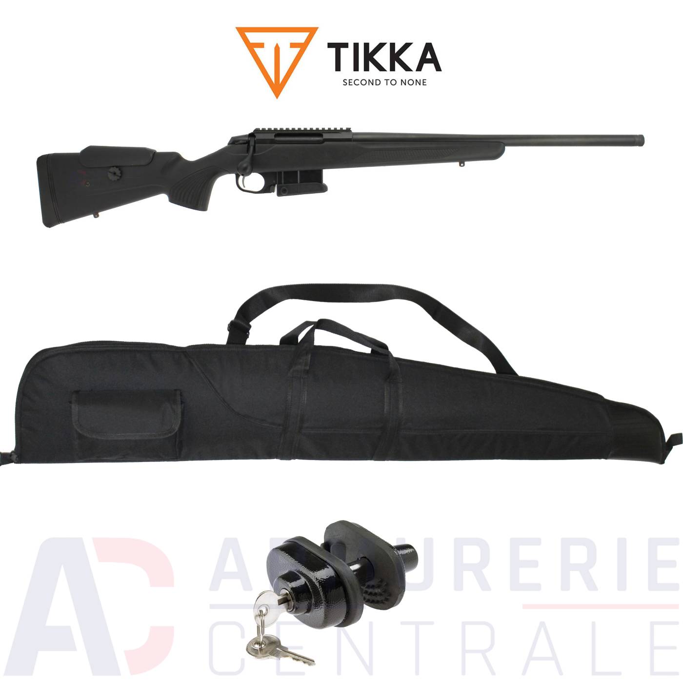 Carabine Tikka T3x CTR Compact Tactical noir .308 Win