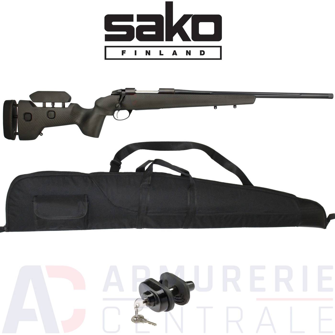 Sako 85 Carbon Wolf NS filet&eacute;e .308 Win