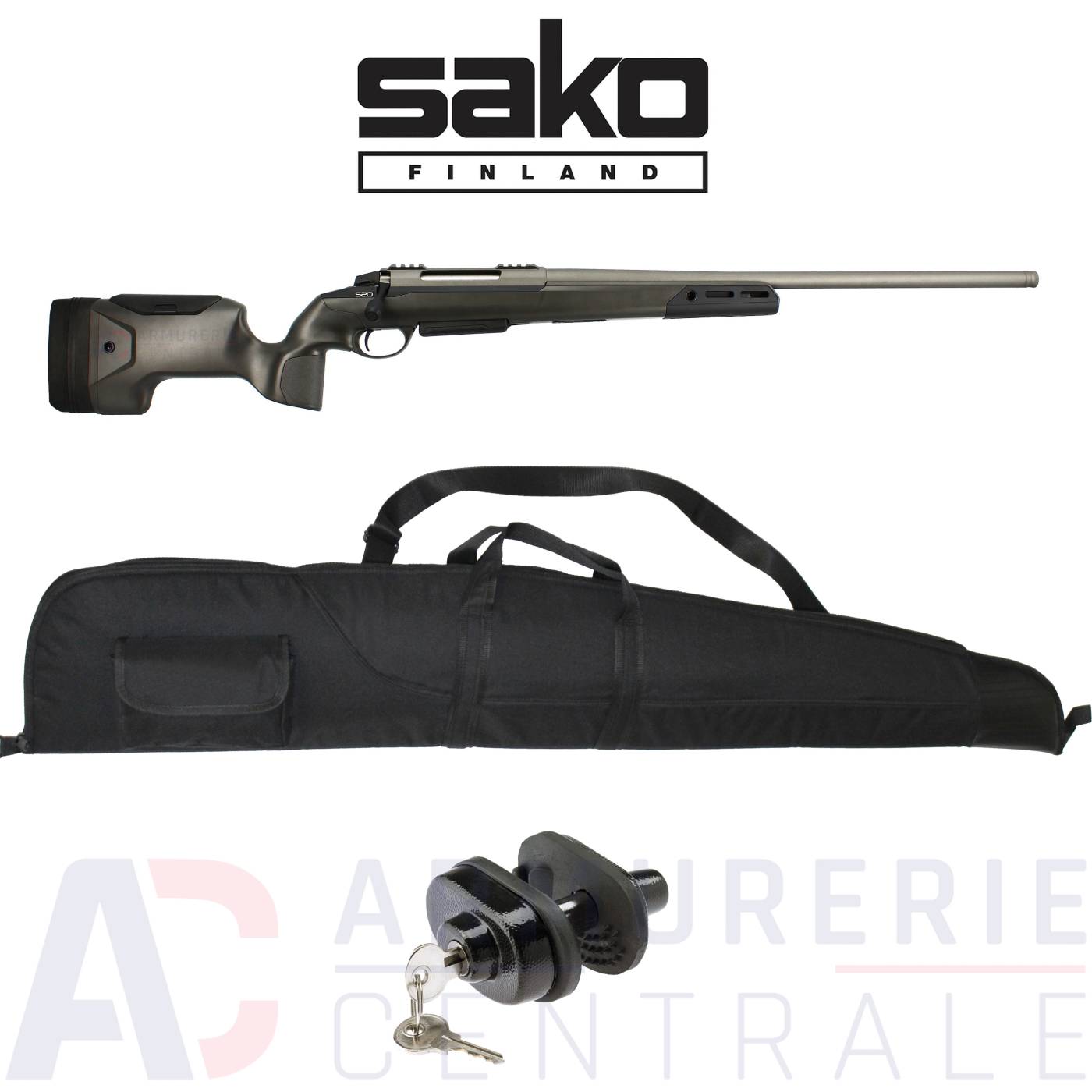Carabine Sako S20 Pr&eacute;cision Cerakote - 308 Win