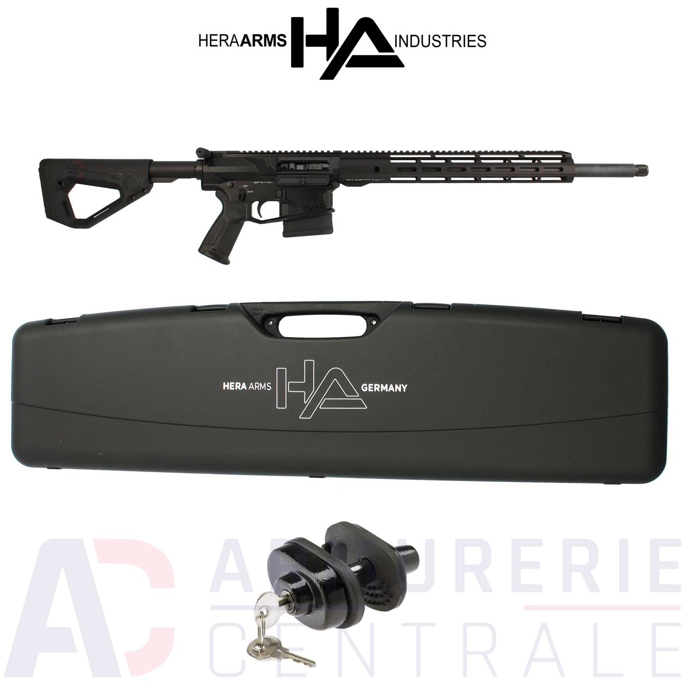 Carabine Hera Arms AR10 Straight Pull .308 Win