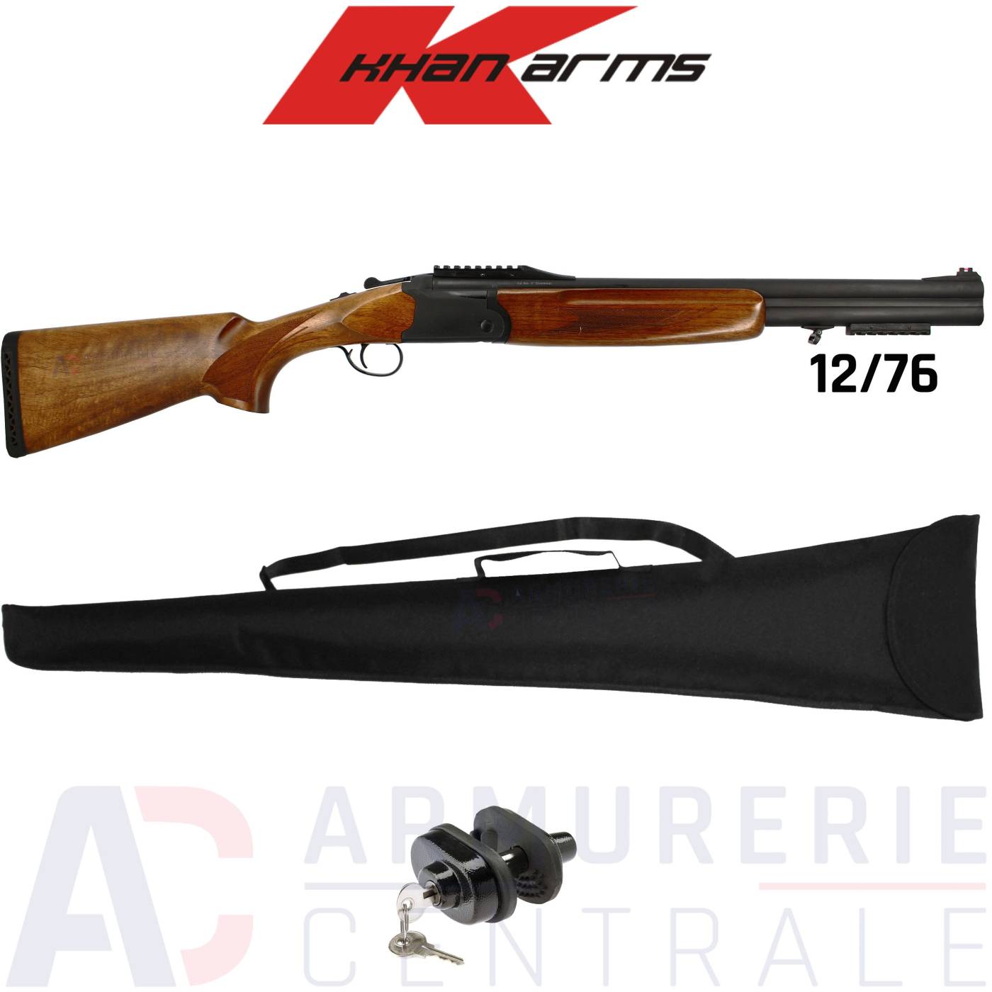 Khan-Arms Integra Slug Wood 12/76