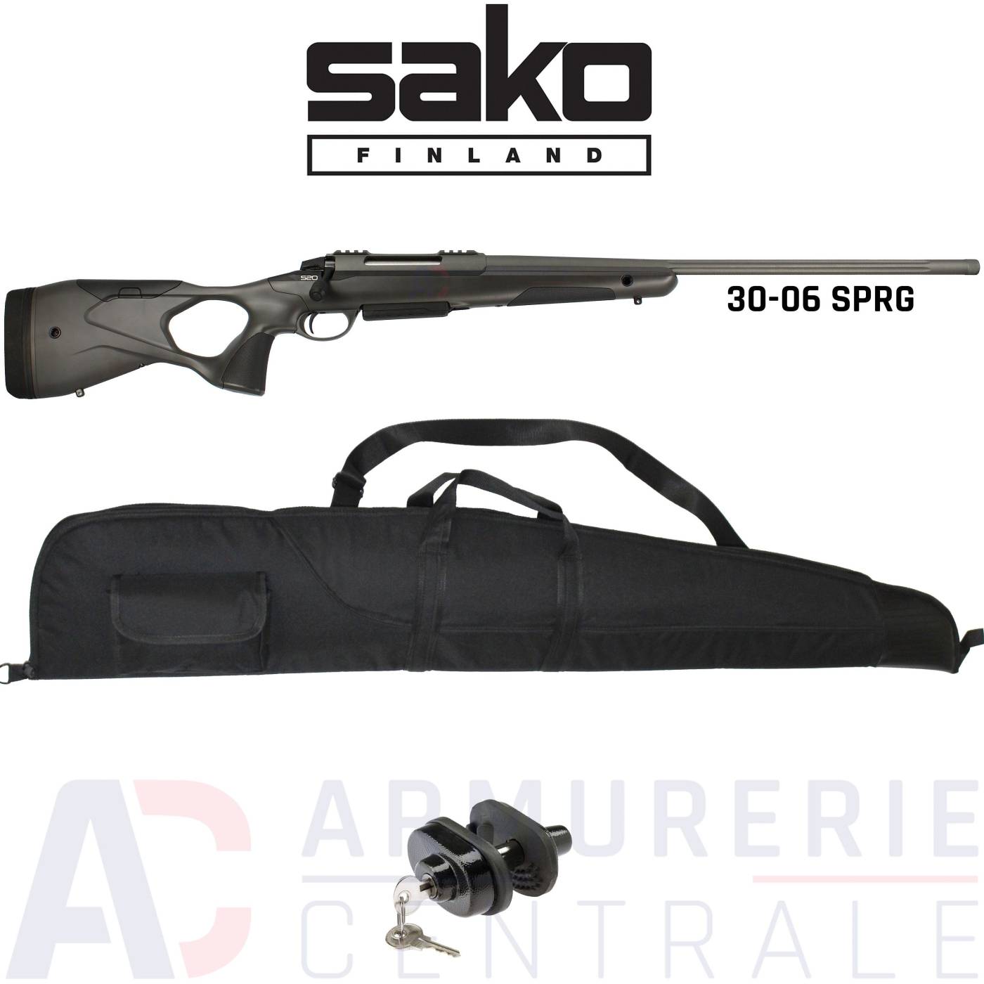 Sako S20 Hunter Cerakote canon 61cm - 30-06 Springfield Sako S20 Hunter Cerakote canon 61cm - 30-06 Springfield