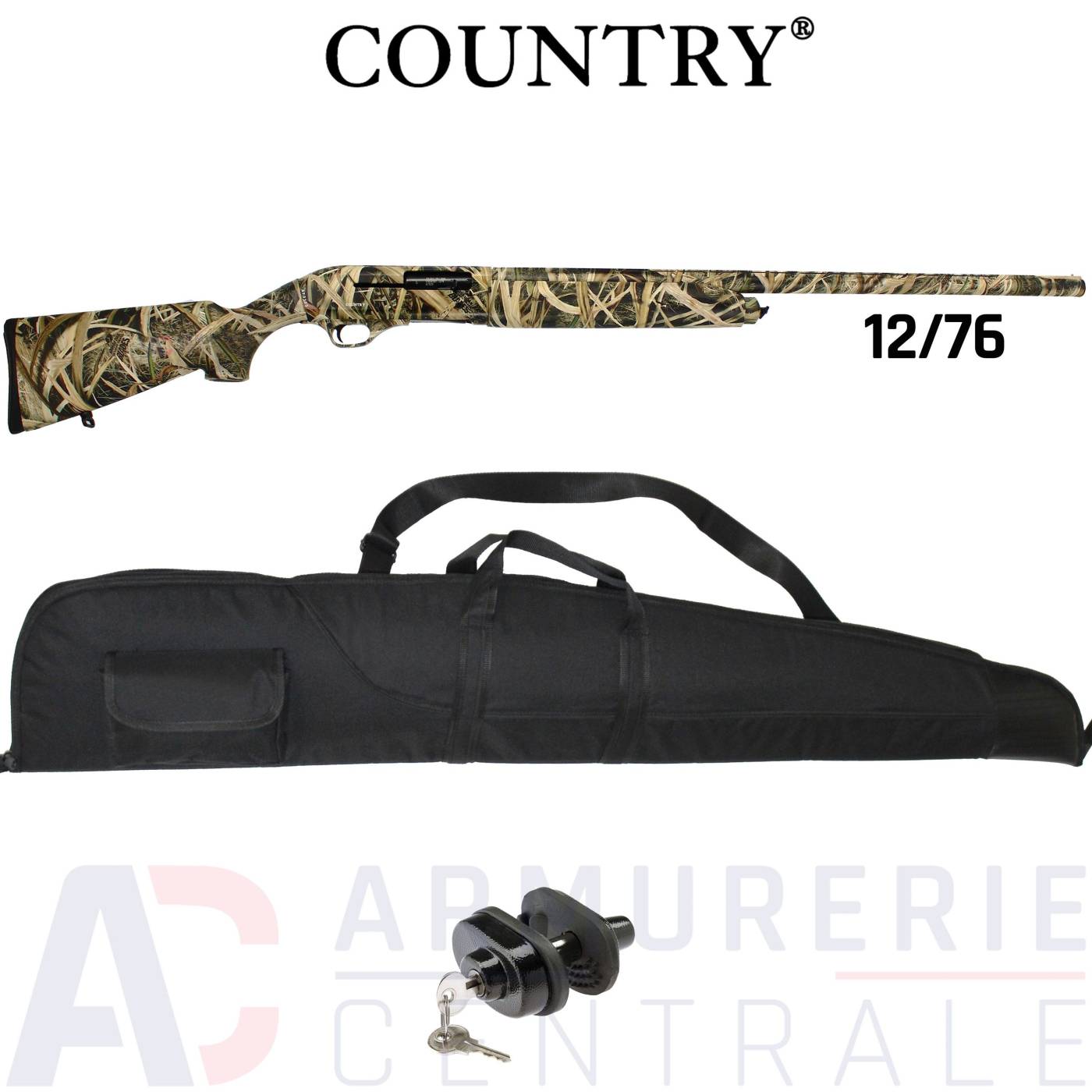Country semi-automatique camo MC8110 12/76 Country semi-automatique camo MC8110 12/76