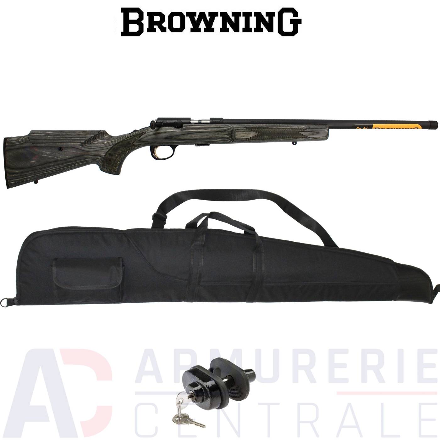 Browning T-Bolt Bois Lamin&eacute; 16.5" - 22LR