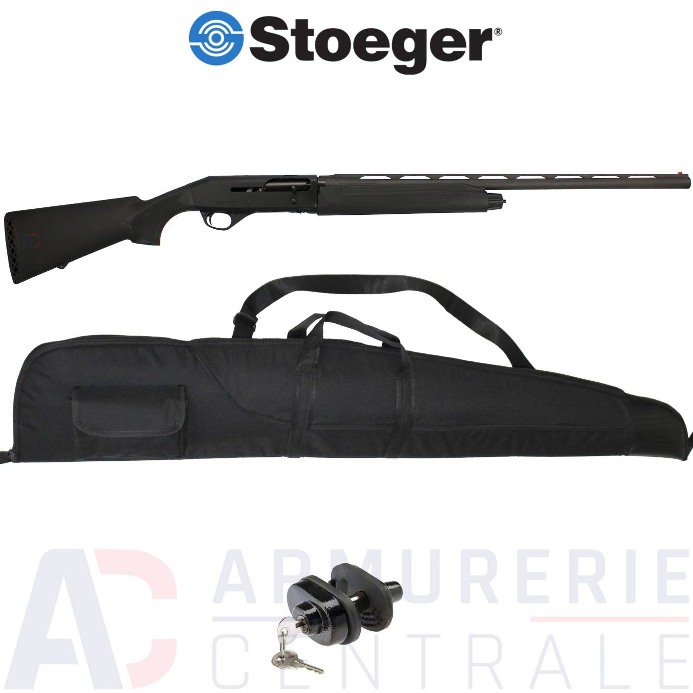 Fusil Stoeger M3000 Synthétique semi-automatique 12/76 Fusil Stoeger M3000 Synthétique semi-automatique 12/76