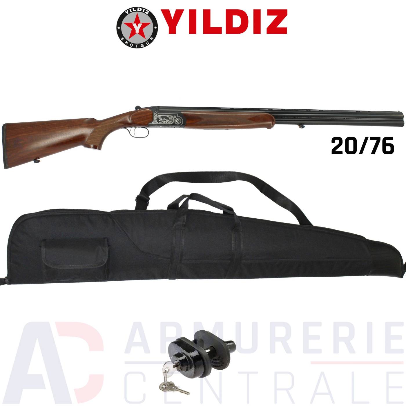 Fusil canon superposés Country MC2200 - 20 / 76 Fusil canon superposés Country MC2200 - 20 / 76