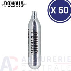 50x Cartouches CO2 Powair 12g