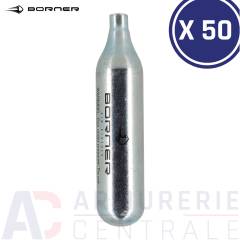 50x Cartouches CO2 Borner 12g