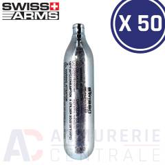 Lot de 50 sparclettes CO2 Swiss Arms 12g