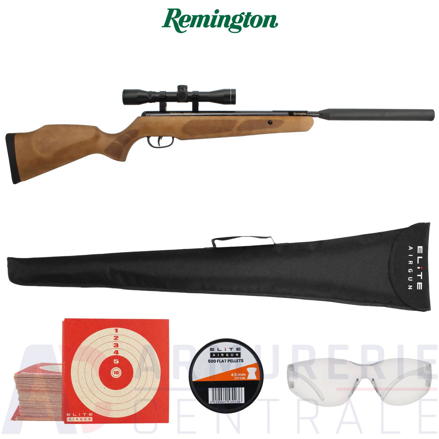 Carabine a plomb Remington Tyrant Bois - 4.5mm (19.9 J) Carabine a plomb Remington Tyrant Bois - 4.5mm (19.9 J)