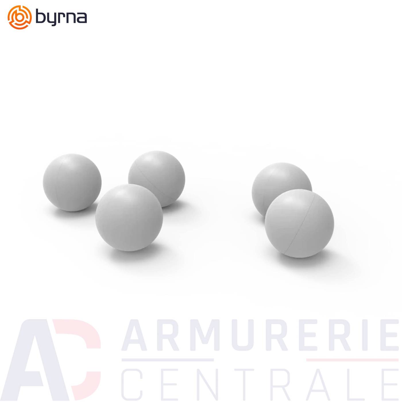 5 balles Byrna Kinetic - .68 5 balles Byrna Kinetic - .68