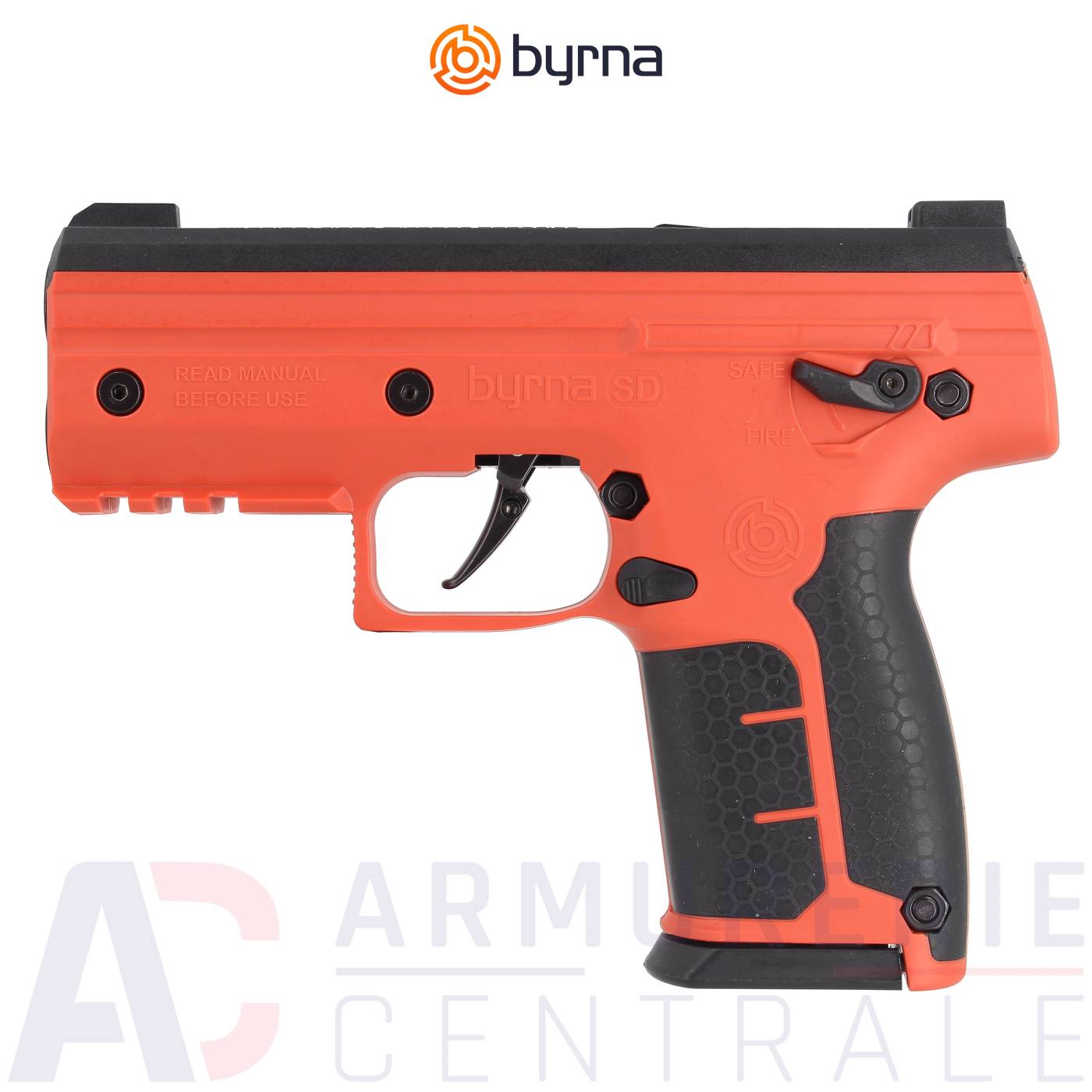 Pack Pistolet Byrna SD Orange - .68 Pack Pistolet Byrna SD Orange - .68
