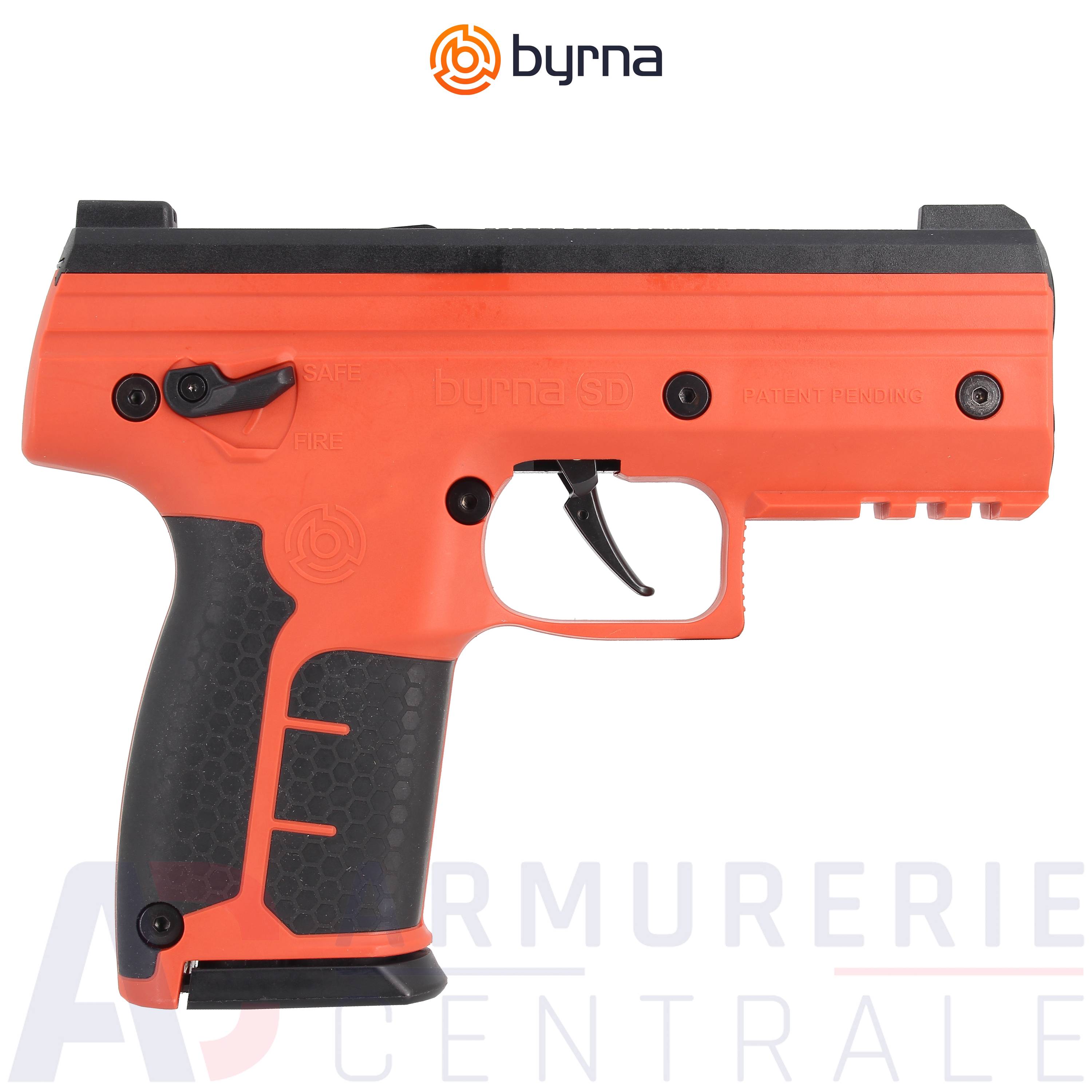 Y792 Cij Rare Pistolet Bois La Volette Balle Celluloid Mecanisme