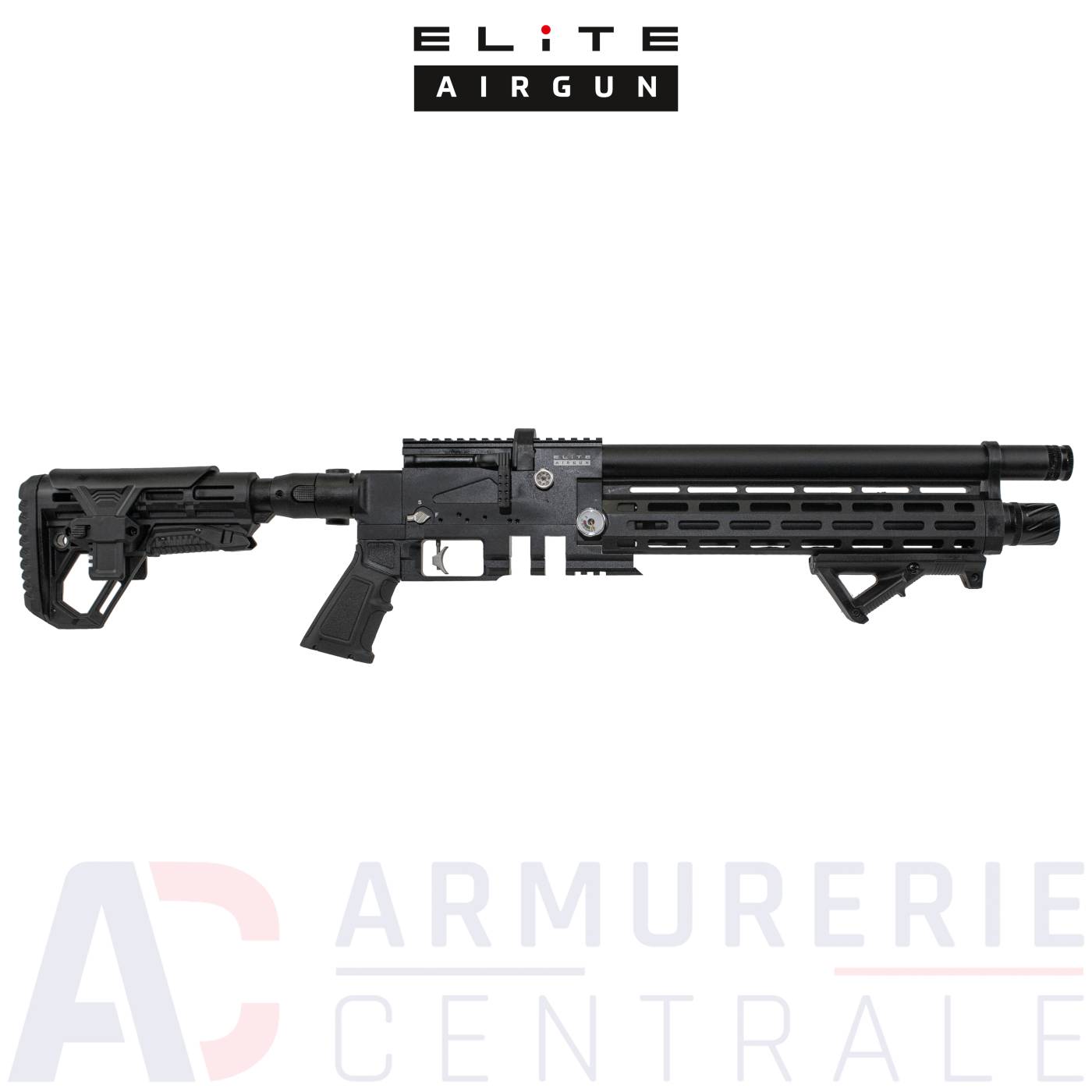 Carabine à plomb PCP Elite Airgun Mortal - 4.5mm (19.9 Joules) Carabine à plomb PCP Elite Airgun Mortal - 4.5mm (19.9 Joules)
