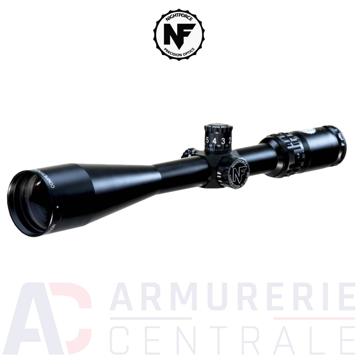 Lunette de tir Nightforce Compétition 15-55x52mm CTR-2 Lunette de tir Nightforce Compétition 15-55x52mm CTR-2