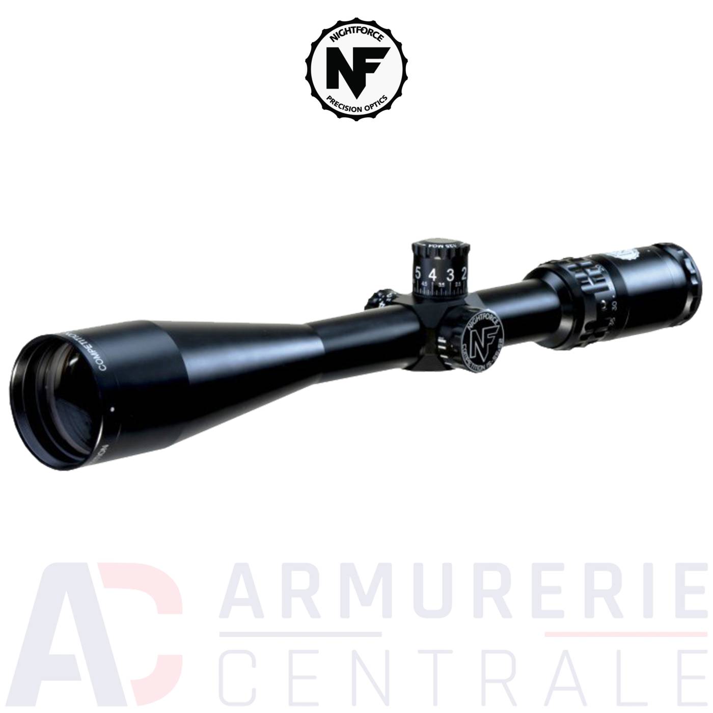 Lunette de tir Nightforce Compétition 15-55x52mm FCR-1 Lunette de tir Nightforce Compétition 15-55x52mm FCR-1