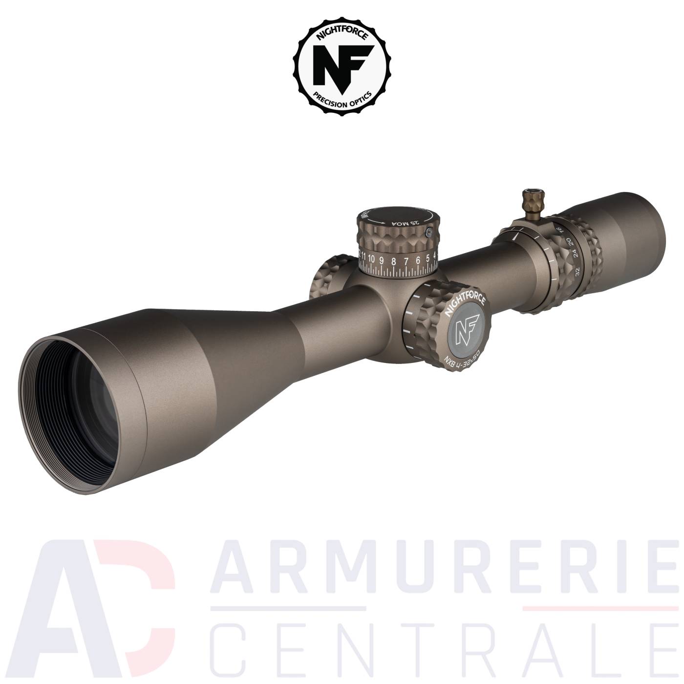 Lunette de tir Nightforce NX8 4-35x50mm MOAR-CF2D Lunette de tir Nightforce NX8 4-35x50mm MOAR-CF2D