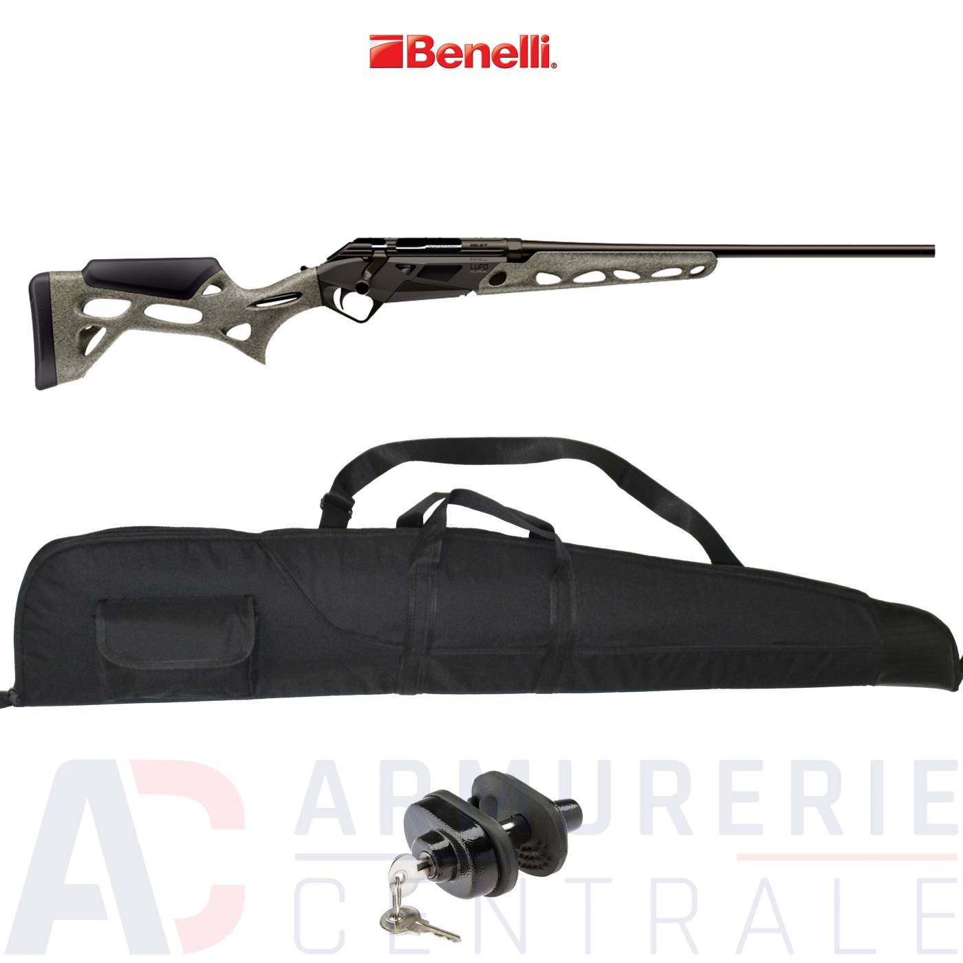 Carabine Benelli Lupo Alpha BE-S.T Gun Metal Gray - 308 Win Carabine Benelli Lupo Alpha BE-S.T Gun Metal Gray - 308 Win