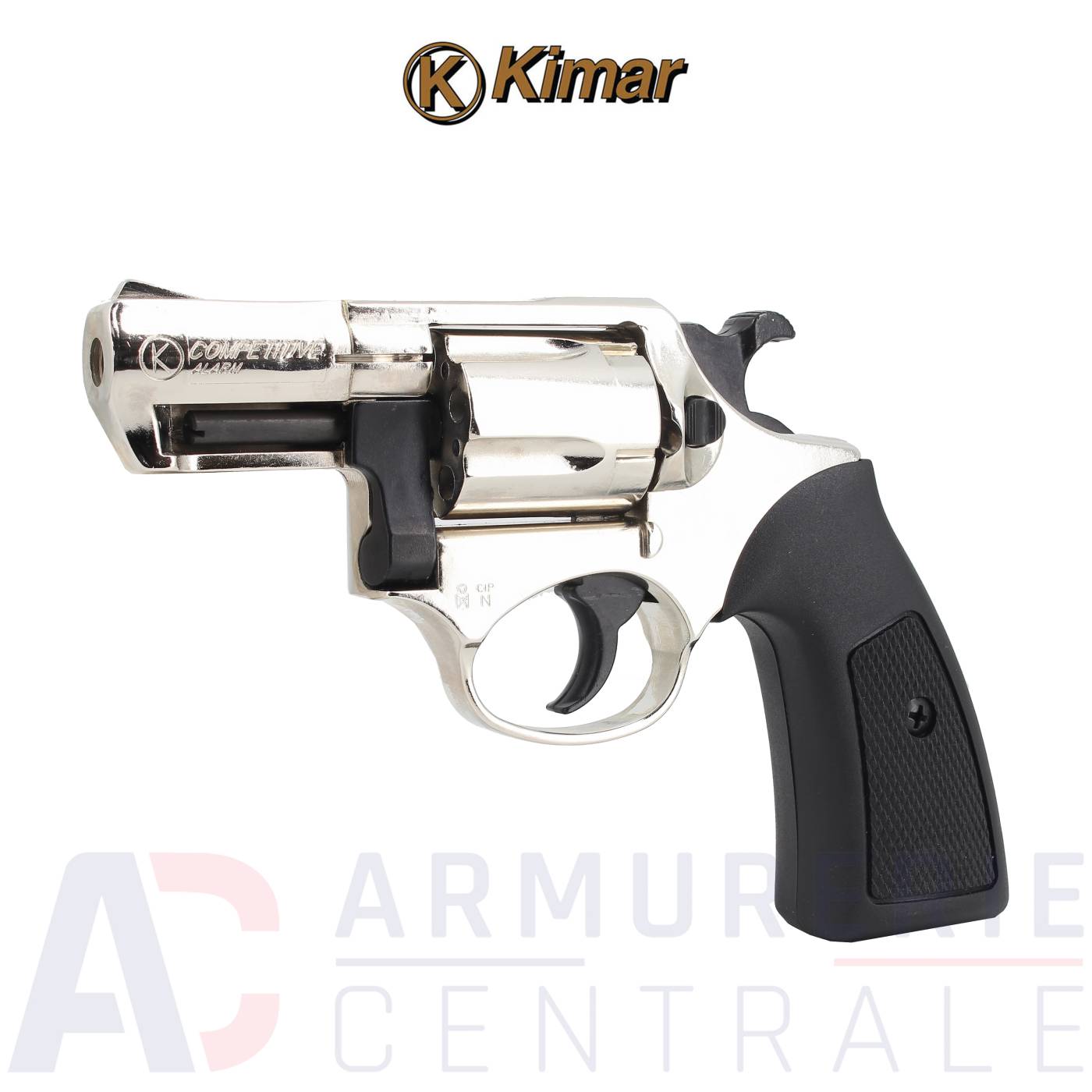 Revolver Kimar Kruger Competitive chrom&eacute; 9mm RK