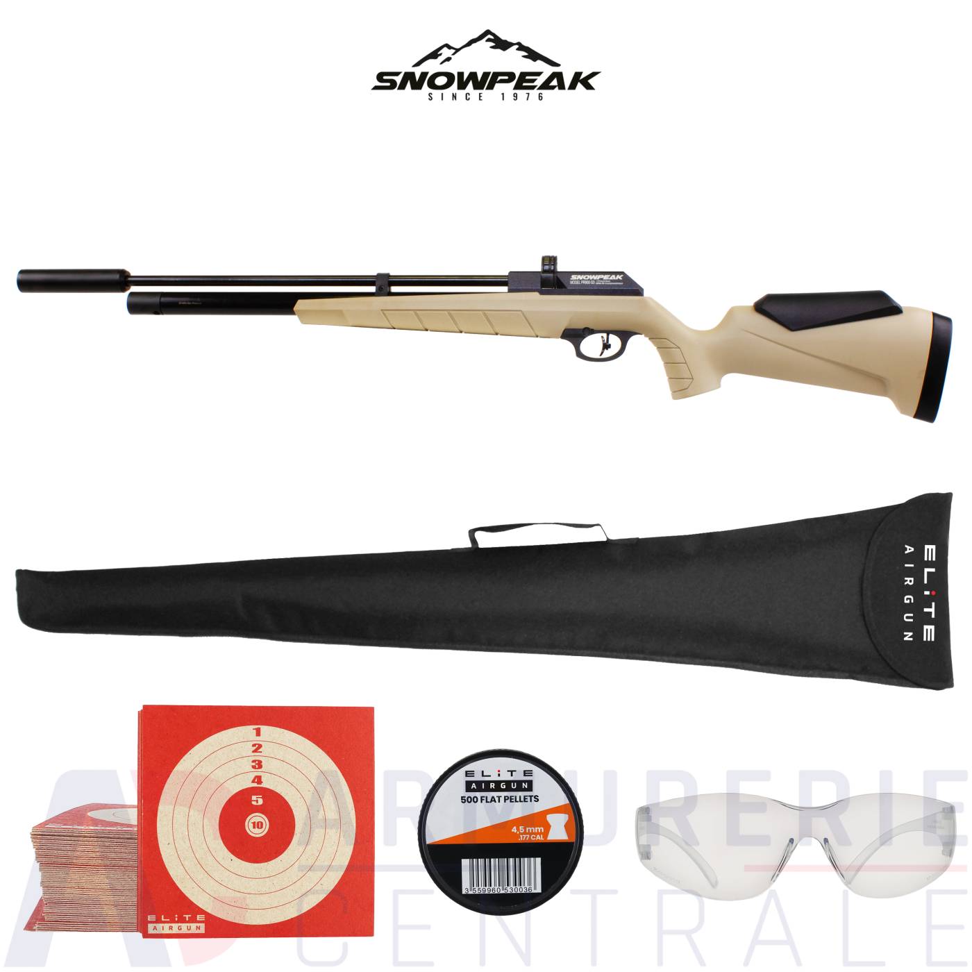 Carabine PCP Snowpeak Lynx - 4.5mm (19.9 Joules)