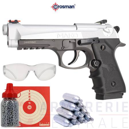 Pistolet CO2 Crosman CM9B Mako - 4.5mm (3 Joules)