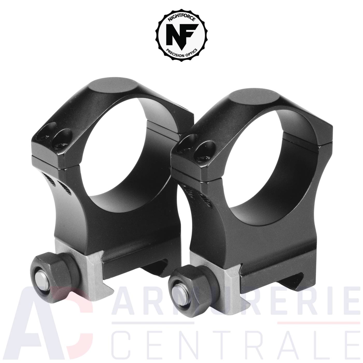 Anneaux de montage haut Nightforce XTRM Ultralite 1.125" 30mm Anneaux de montage haut Nightforce XTRM Ultralite 1.125" 30mm
