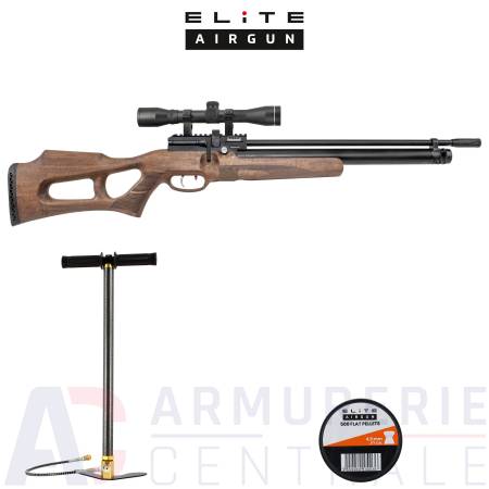 Pack Carabine PCP Elite Airgun Predator W Bois-...