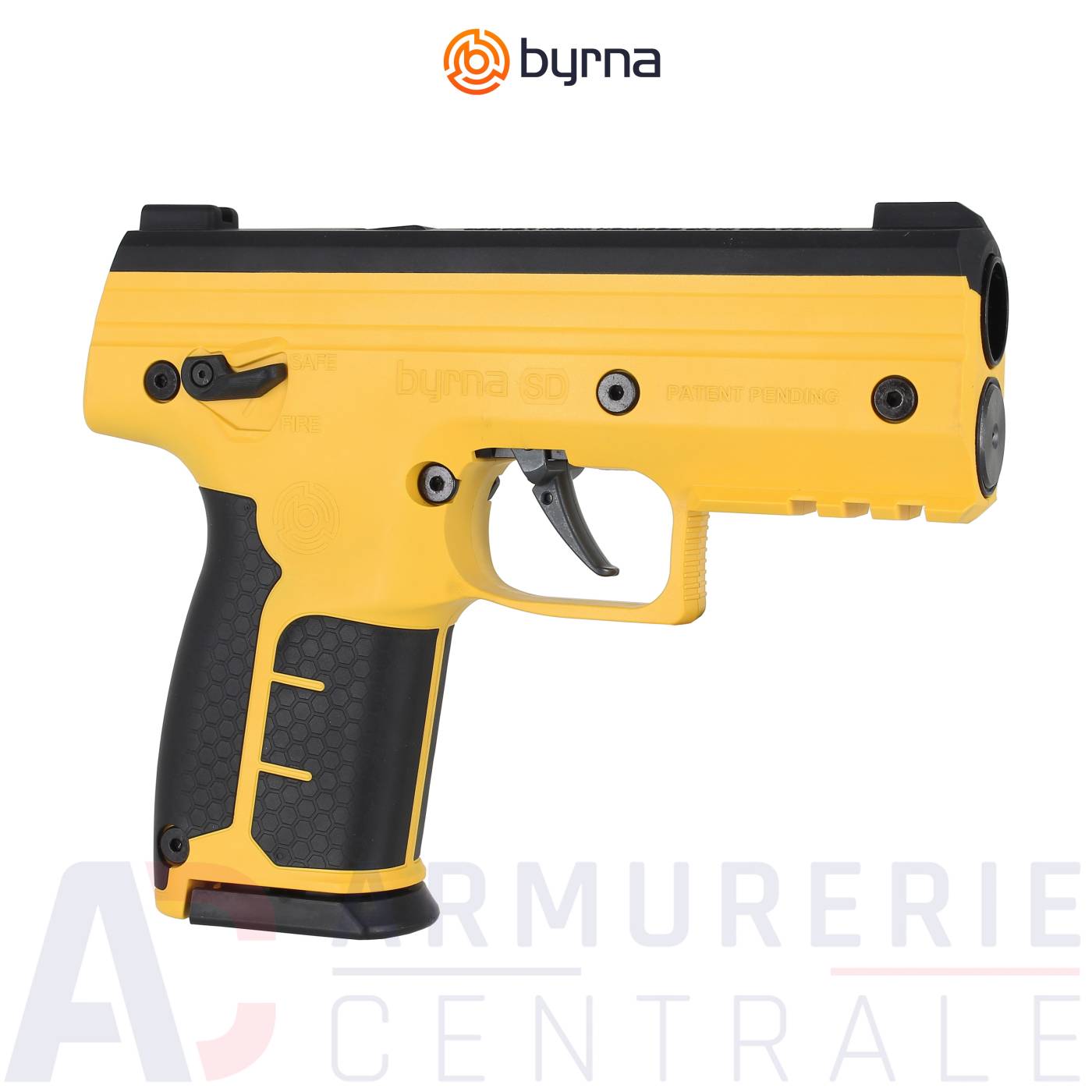 Pack Pistolet Byrna SD Jaune - .68 Pack Pistolet Byrna SD Jaune - .68