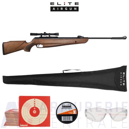 Carabine Elite Airgun Tracker W Bois - 4.5mm (19.9...