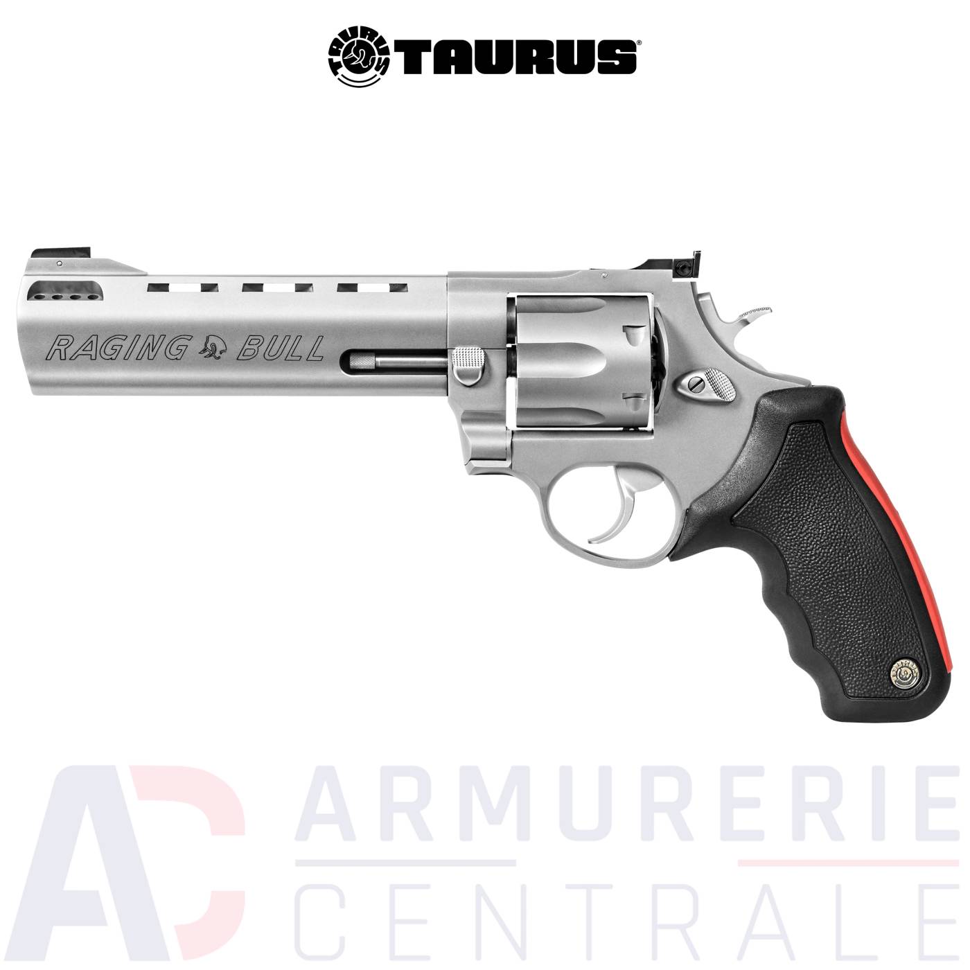 Revolver Taurus 444 6.5" Matte SS Compensated - 44 Magnum