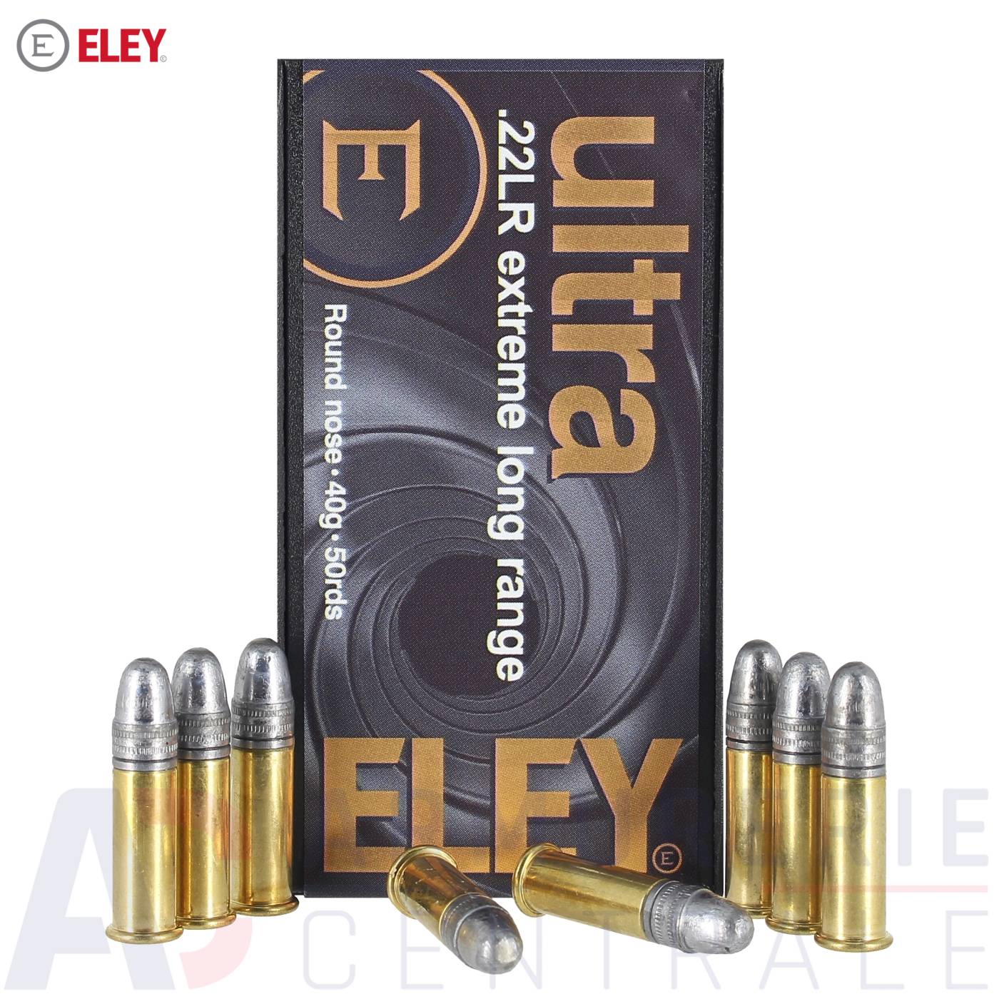 50 cartouches Eley Ultra Extreme Long Range - 22LR