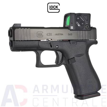 Pistolet Glock 43X A-CUT Aimpoint COA Combo - 9x19