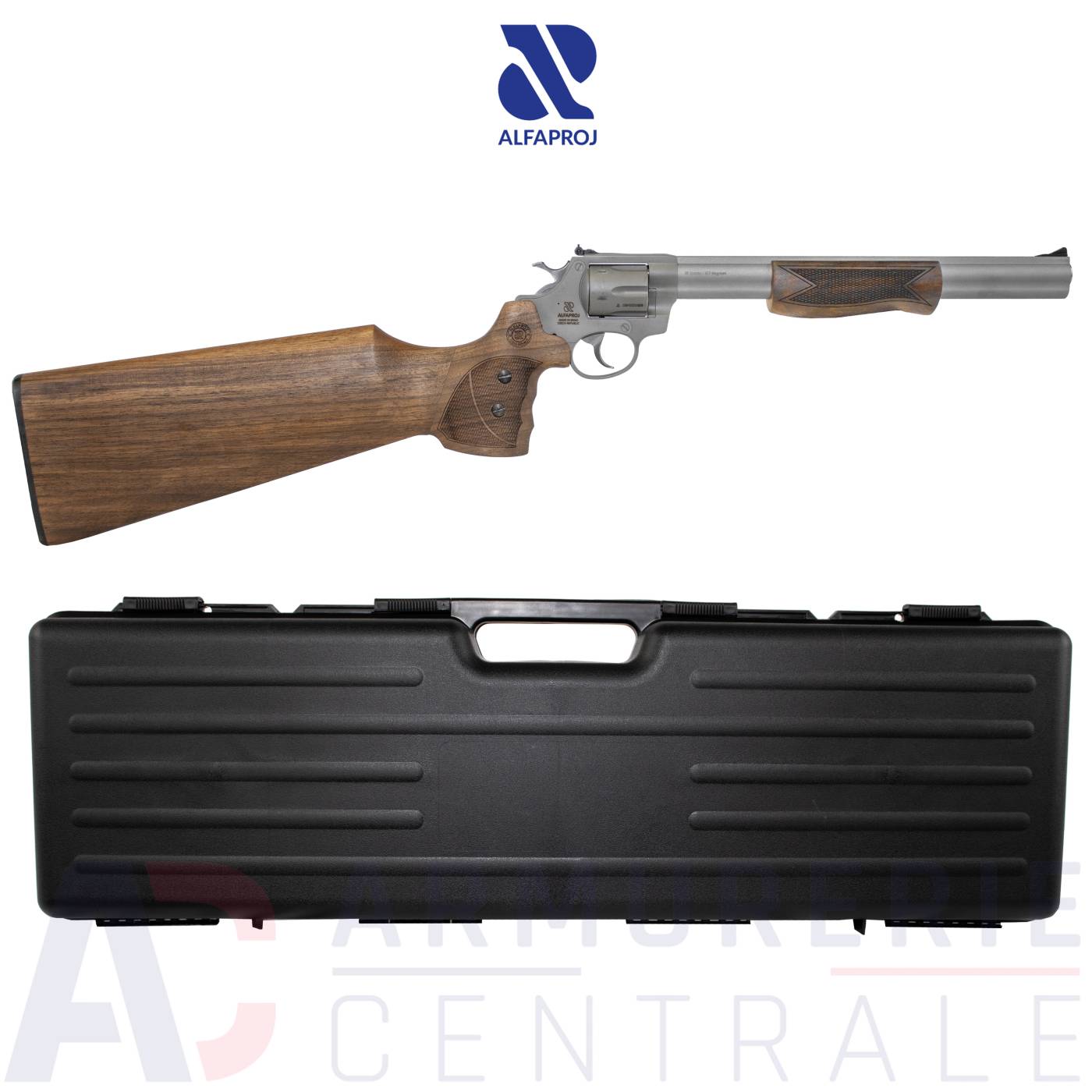 Carabine Revolver Alfaproj Alfa Chrome 12" - 357 Magnum