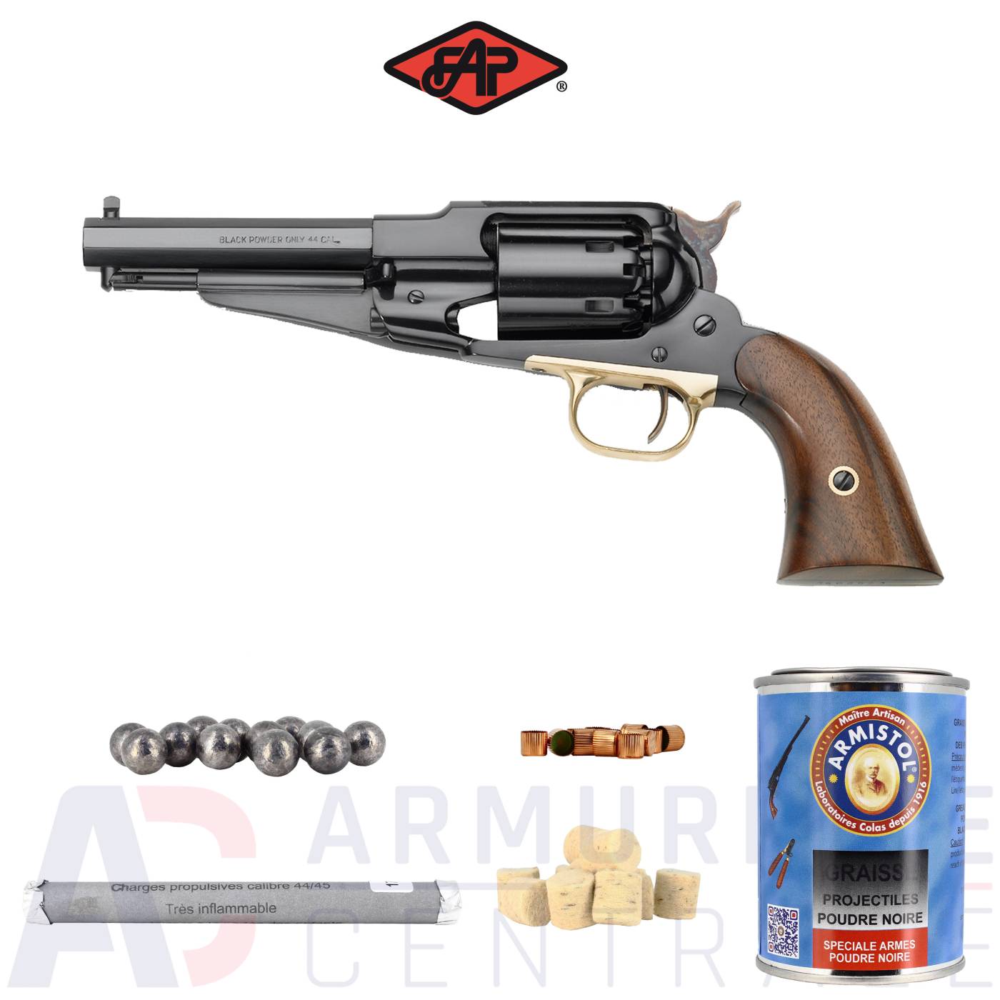 Revolver Pietta 1858 New Model Army Sheriff - 44PN