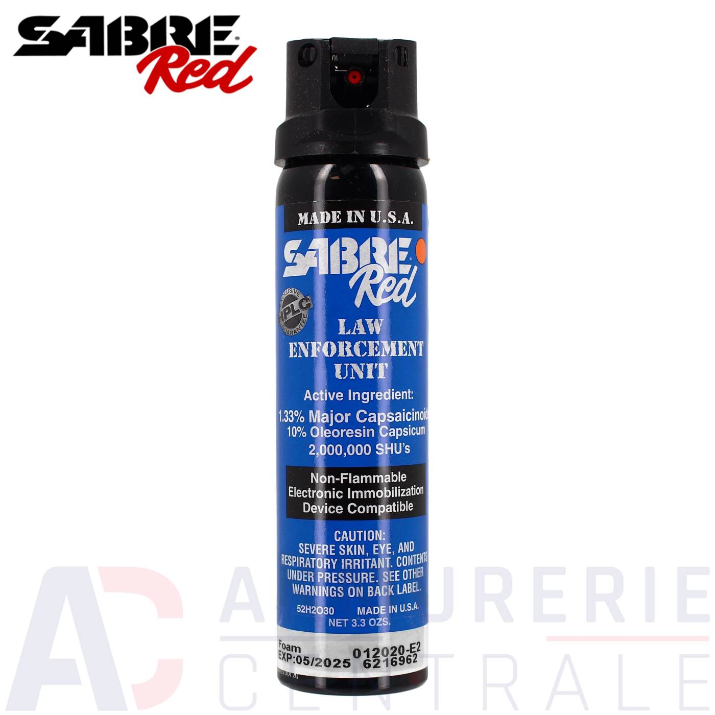 Bombe au poivre Sabre Red MK4 Mousse - 99ml Bombe au poivre Sabre Red MK4 Mousse - 99ml