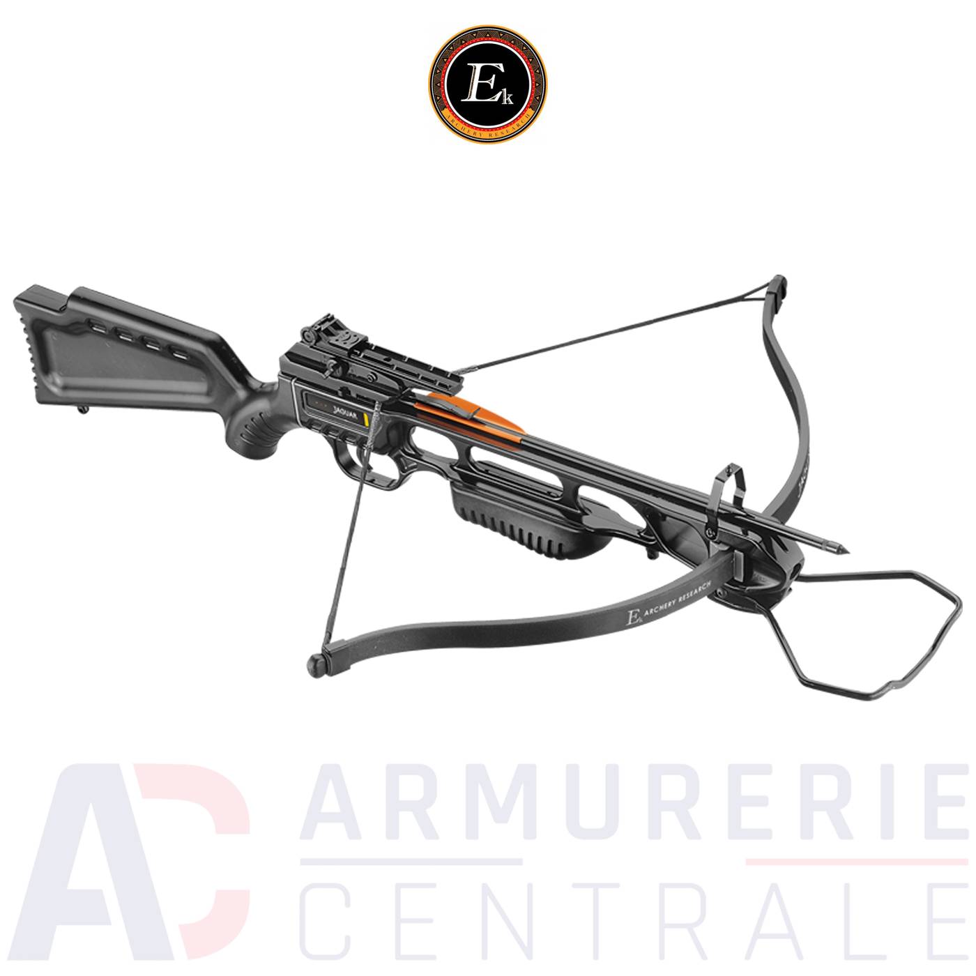 Arbal&egrave;te Ek Archery Jaguar 1 Recurve Black 150 livre